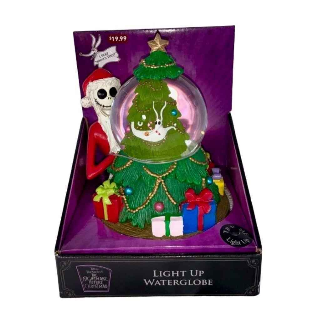 Nightmare Before Christmas Water Globe